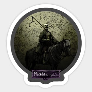 NecronomiCards - The Four Horsemen - Famine Sticker